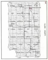 Clark County, Warren, Spring Valley, Cottonwood, Blaine, Ash, Woodland, Thorp, Maydell, South Dakota State Atlas 1930c